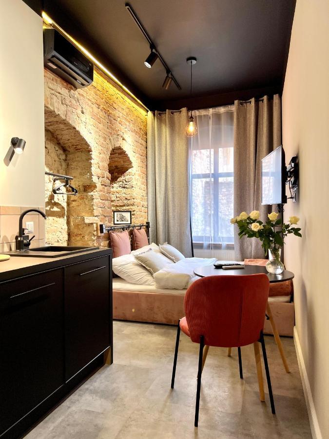 Pudrowy Apartament Old Town Design Torun Exterior foto