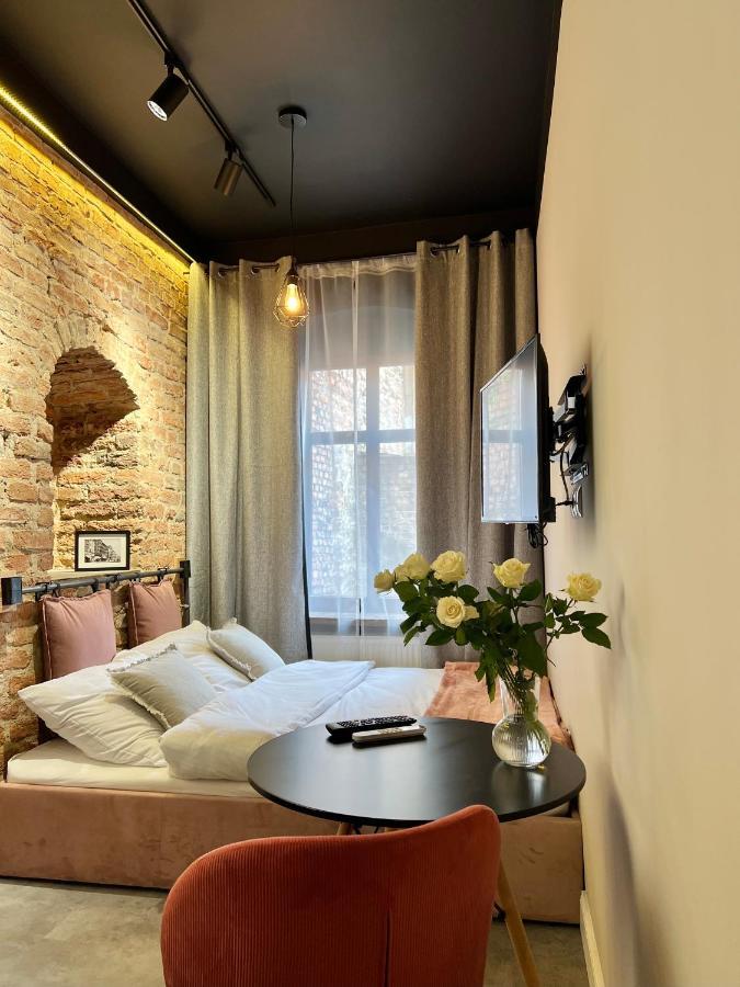 Pudrowy Apartament Old Town Design Torun Exterior foto