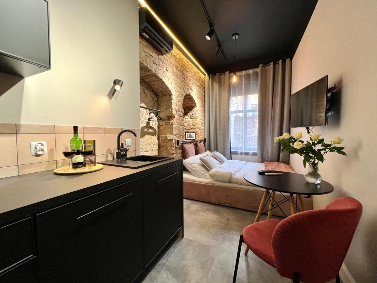 Pudrowy Apartament Old Town Design Torun Exterior foto