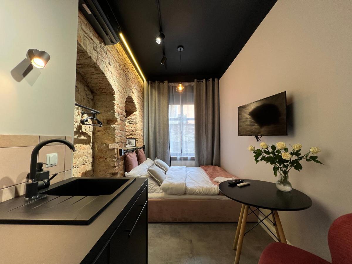 Pudrowy Apartament Old Town Design Torun Exterior foto